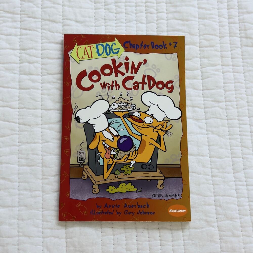 Cookin with CatDog Chapter Book #7 Annie Auerbach Paperback 2000 Nickelodeon